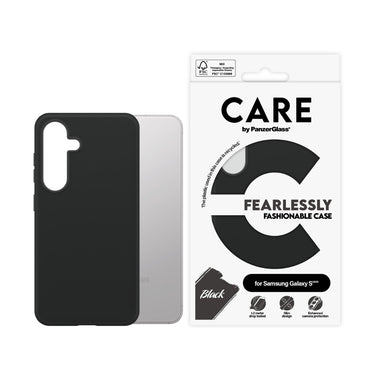PanzerGlass CARE By Fashion Case for Samsung Galaxy S25- Black